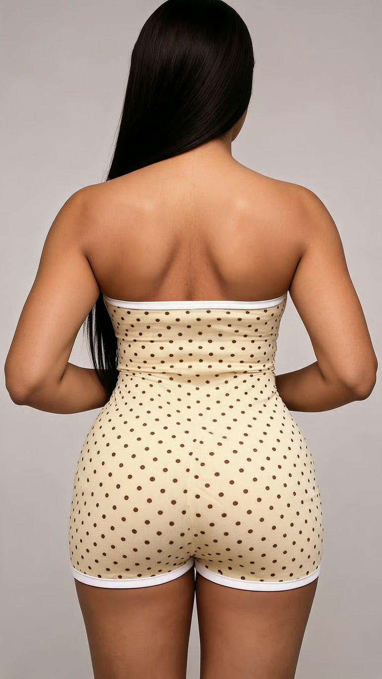 Butter Cream Romper