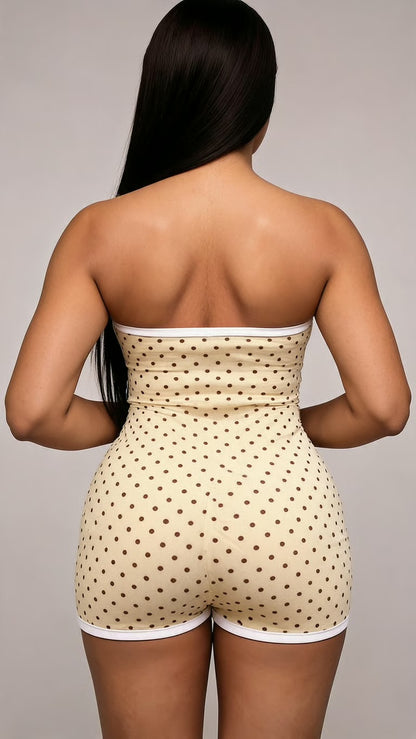 Butter Cream Romper