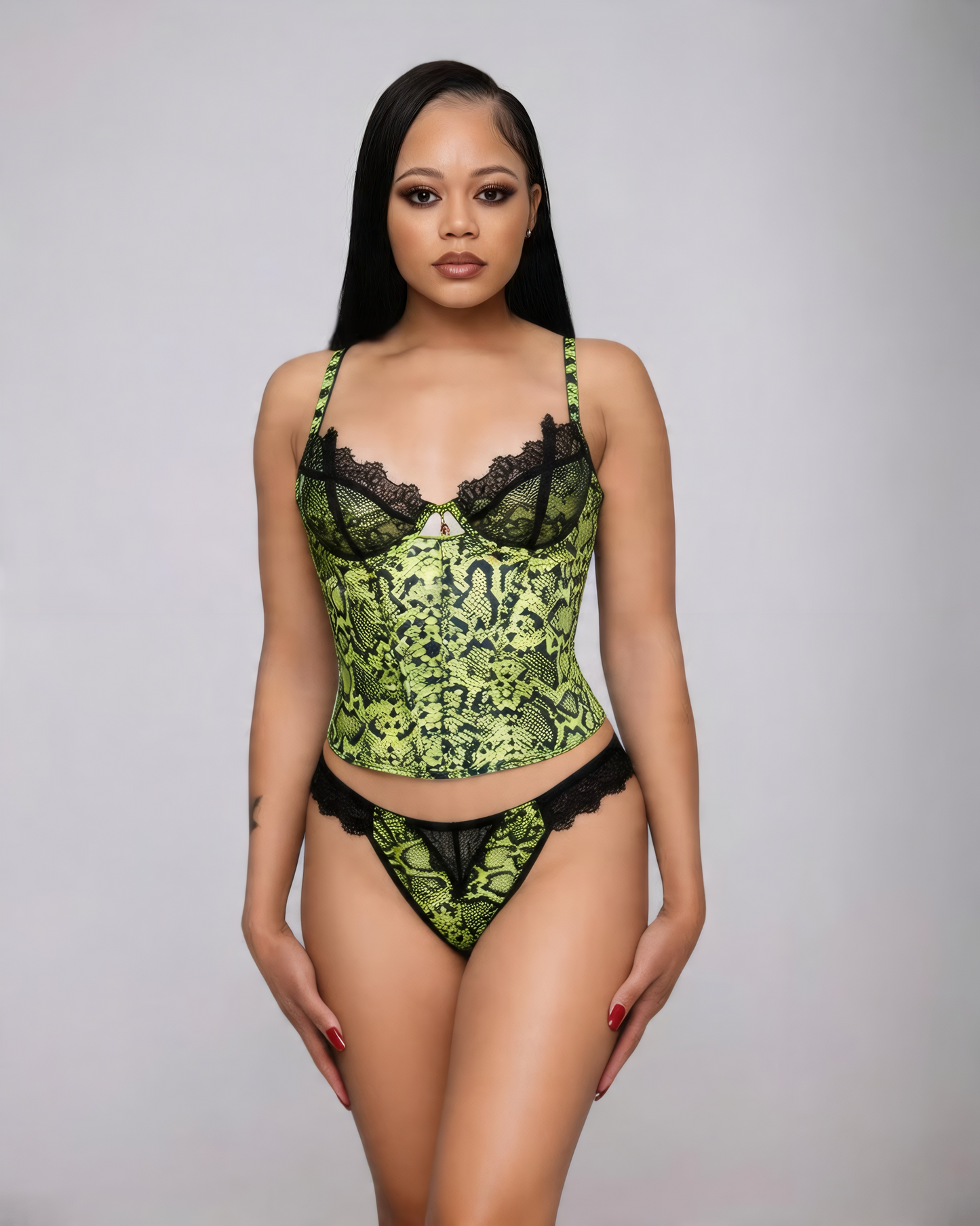 TOXIC – Serpentè Corset Set