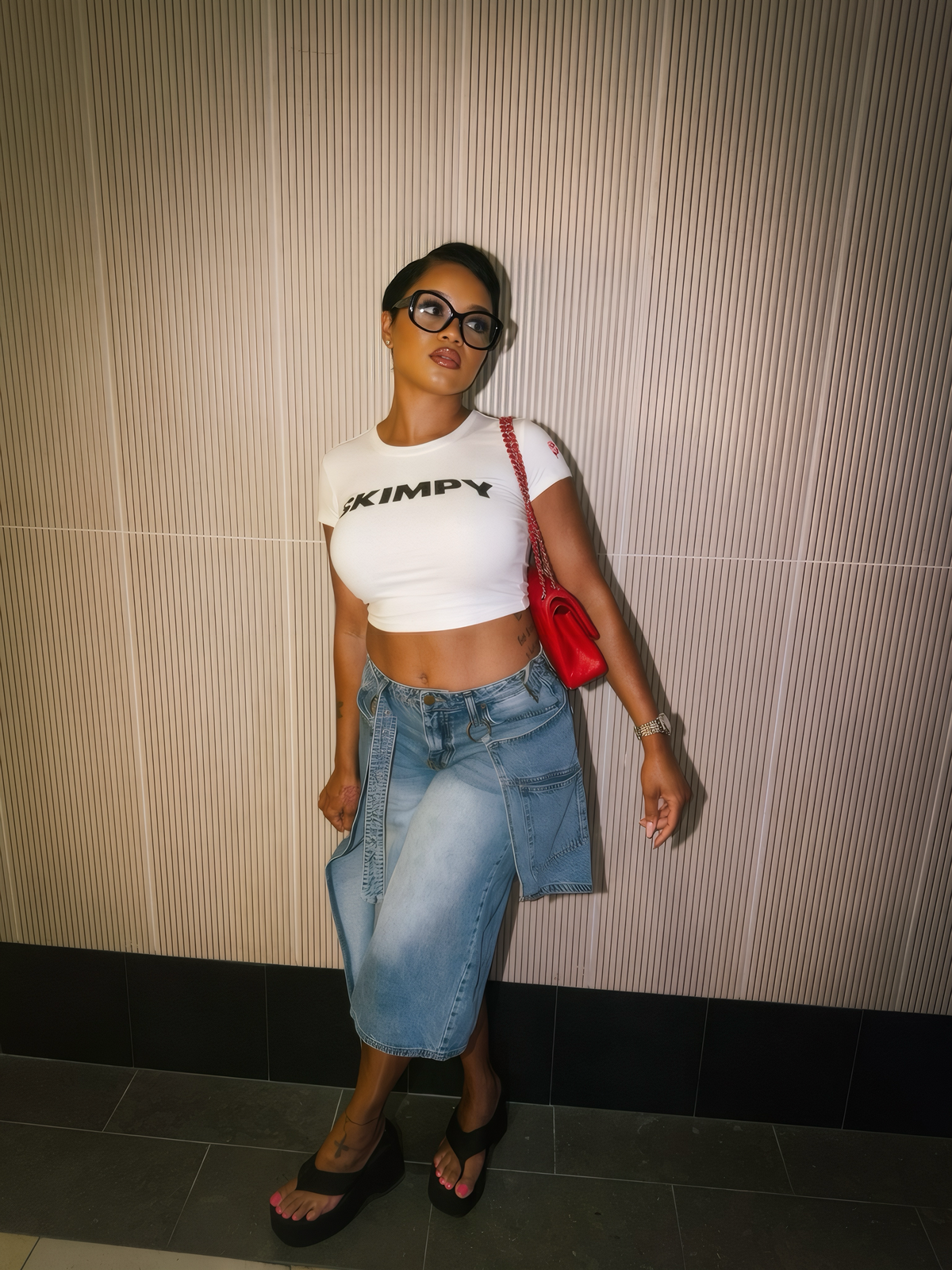 Skimpy Signature Crop Tee