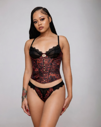VENOM – Serpentè Corset Set