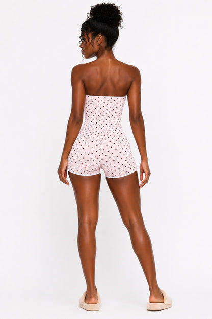 Strawberry Cream Romper